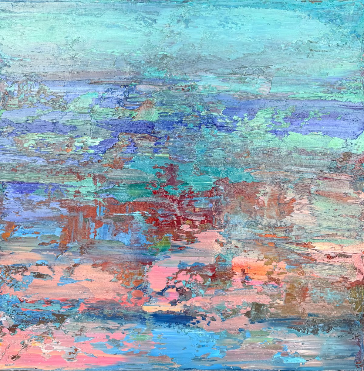 Monet Garden Abstract