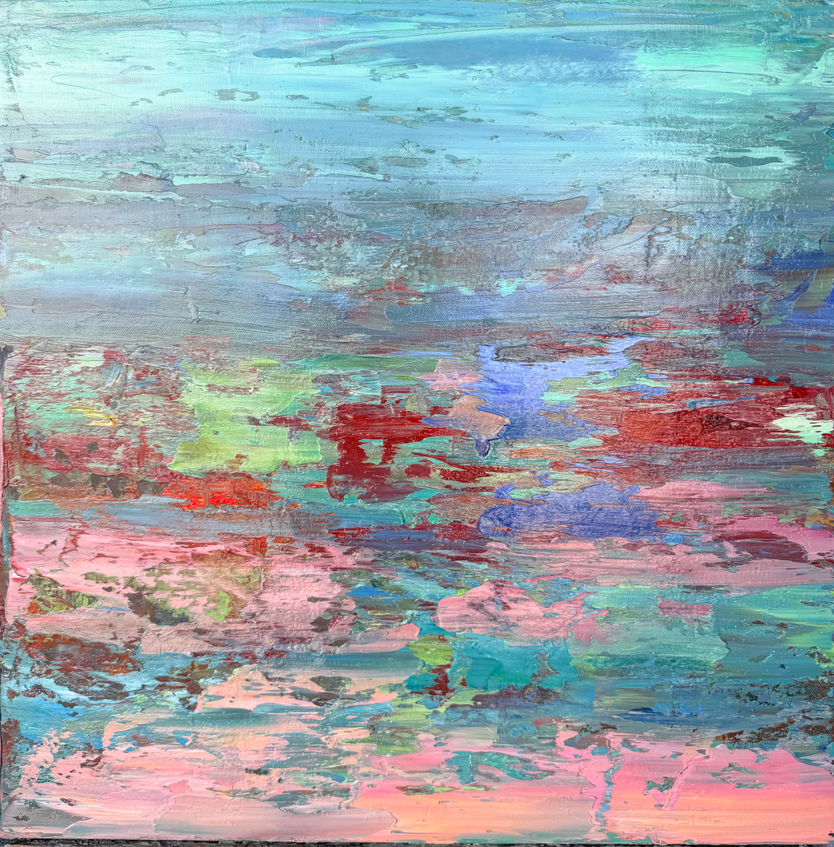 Monet Garden Abstract
