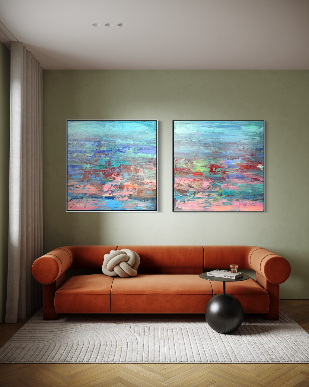 Monet Garden Abstract