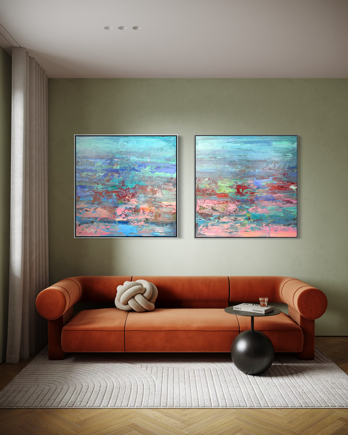 Monet Garden Abstract