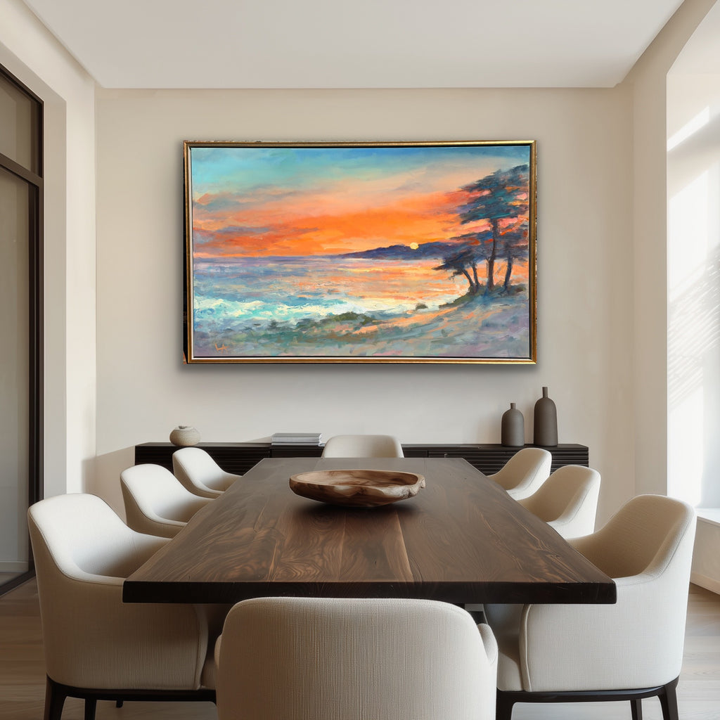 Carmel Beach in Gold