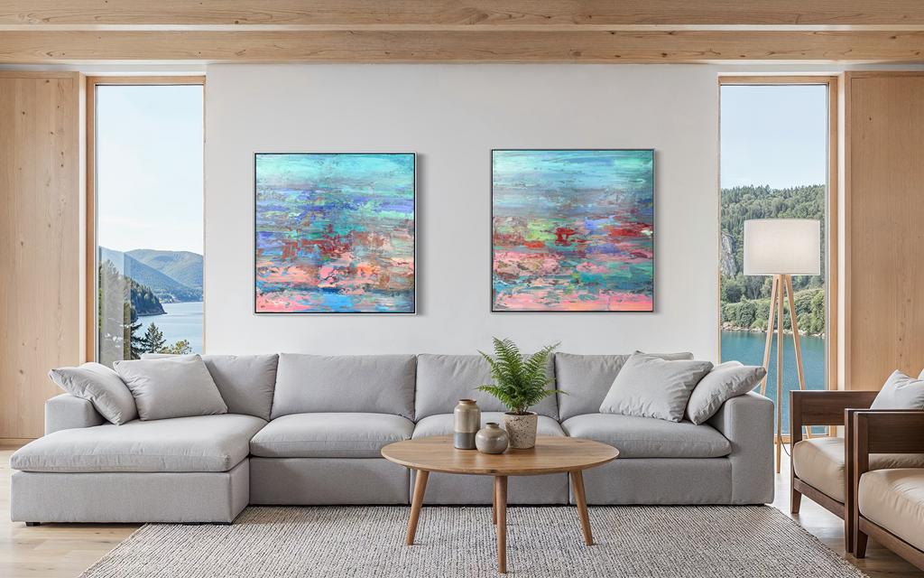 Monet Garden Abstract