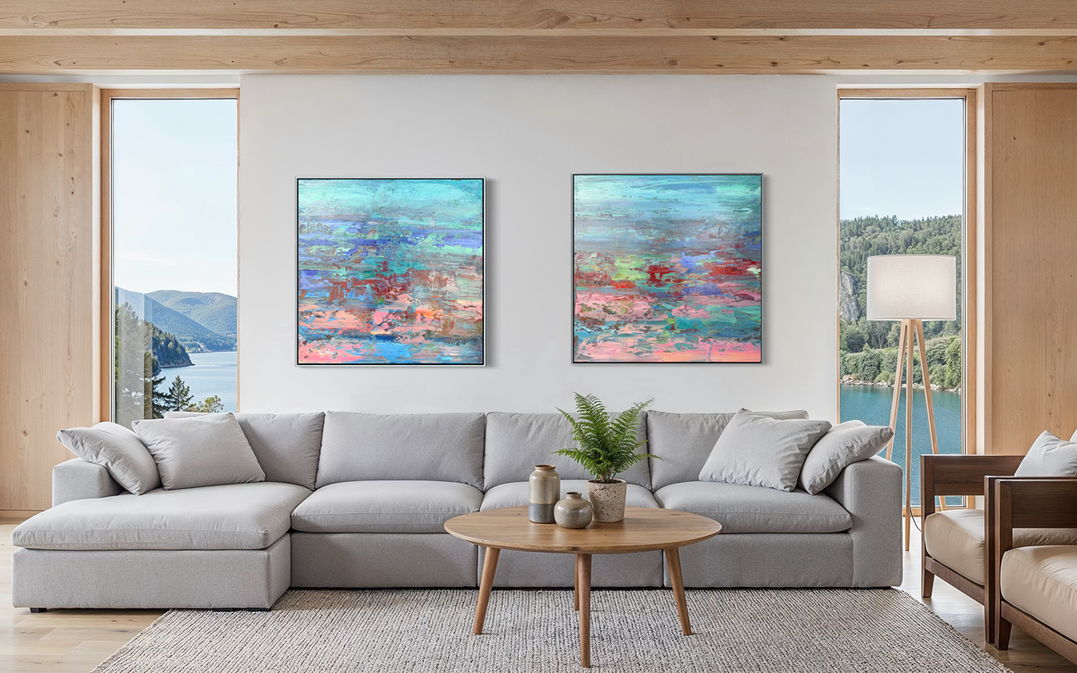 Monet Garden Abstract