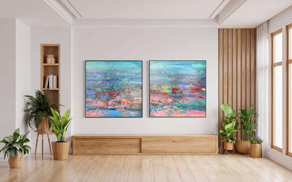 Monet Garden Abstract