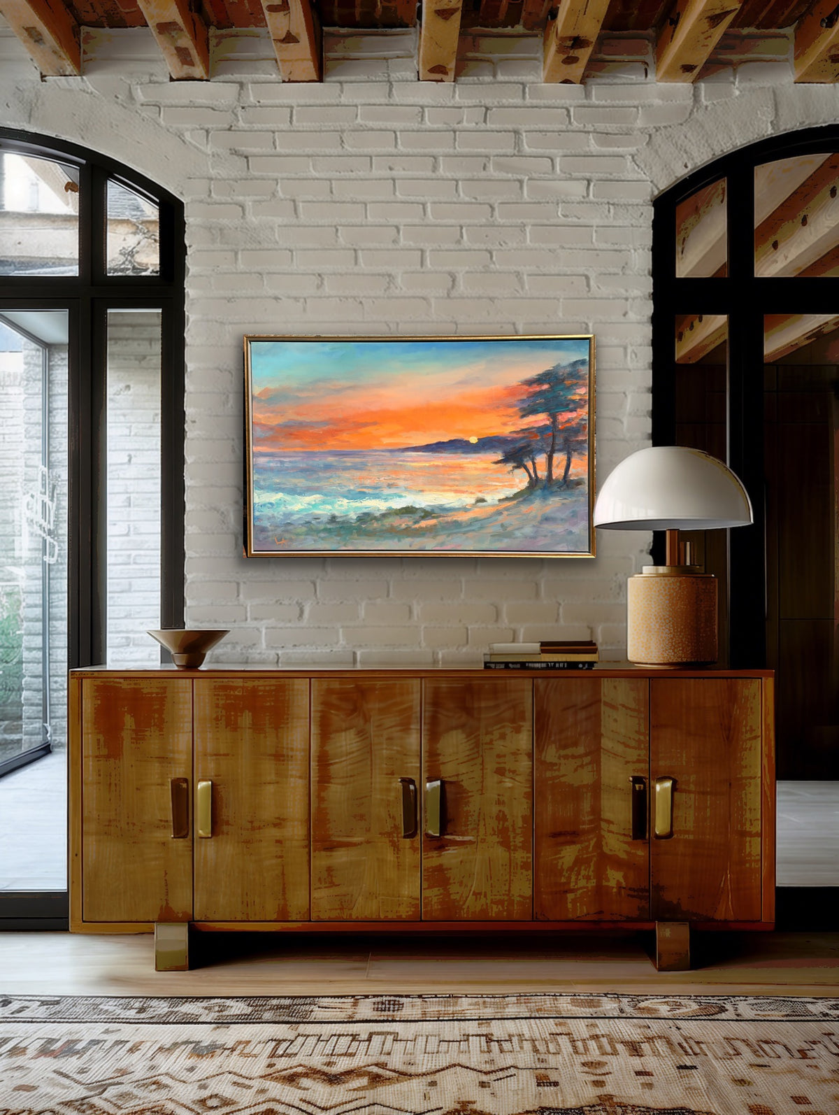 Carmel Beach in Gold