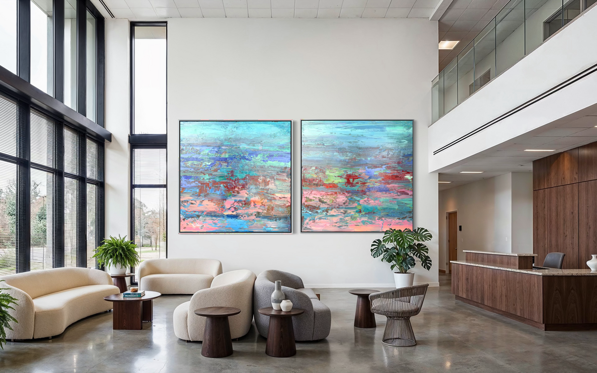 Monet Garden Abstract