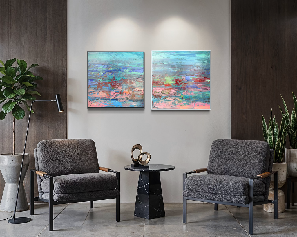 Monet Garden Abstract