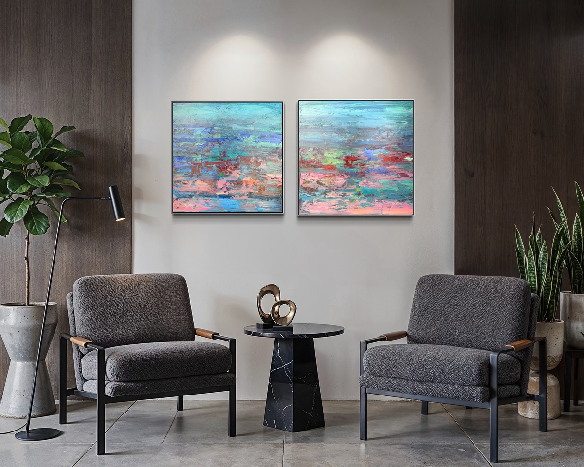 Monet Garden Abstract