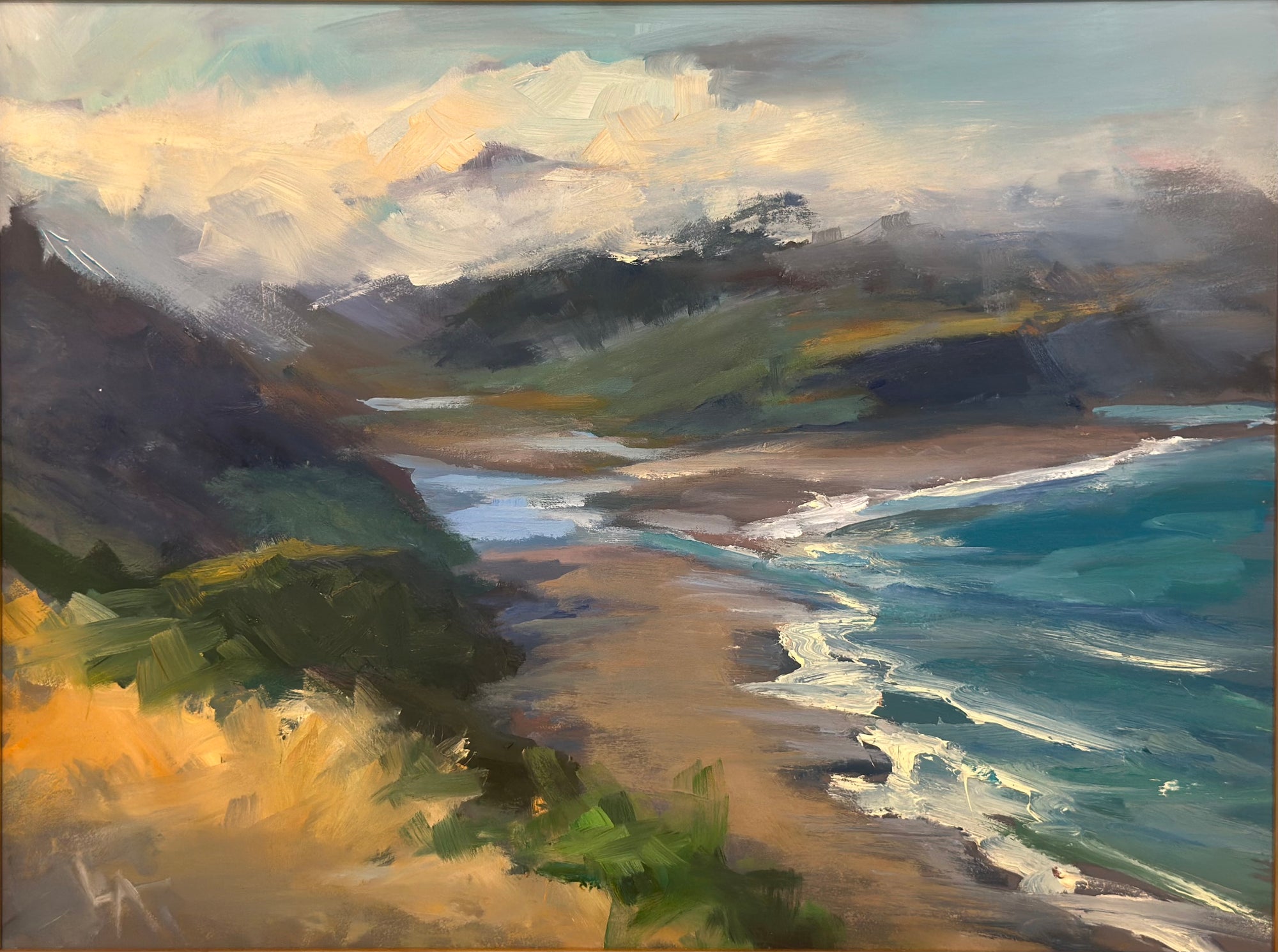 Where The land Meets The Sea