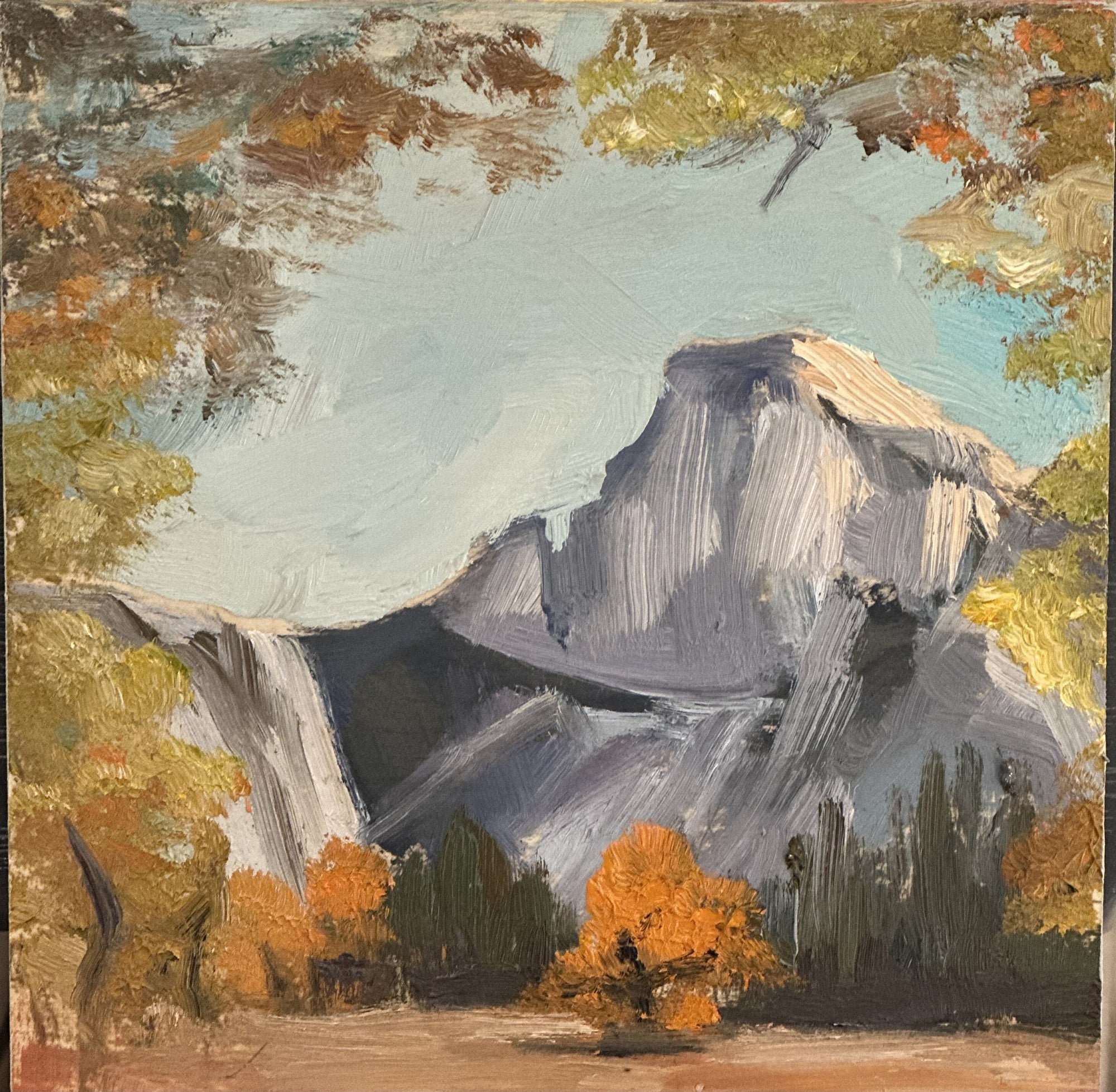 Fall at Half Dome