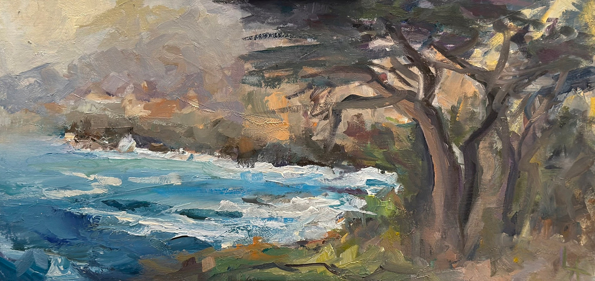 Tidal Textures of Point Lobos