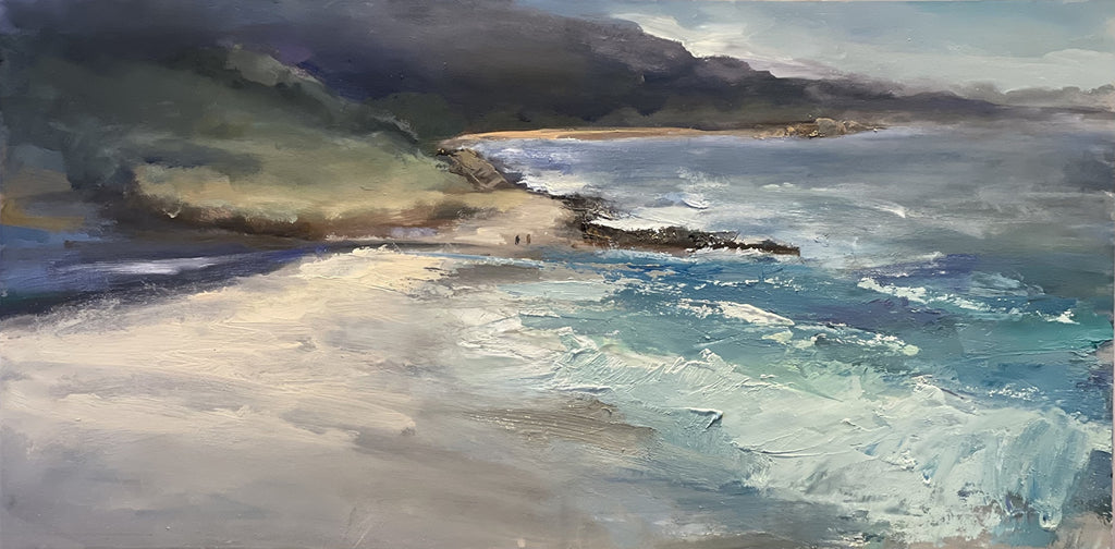 Windy Carmel River Mouth